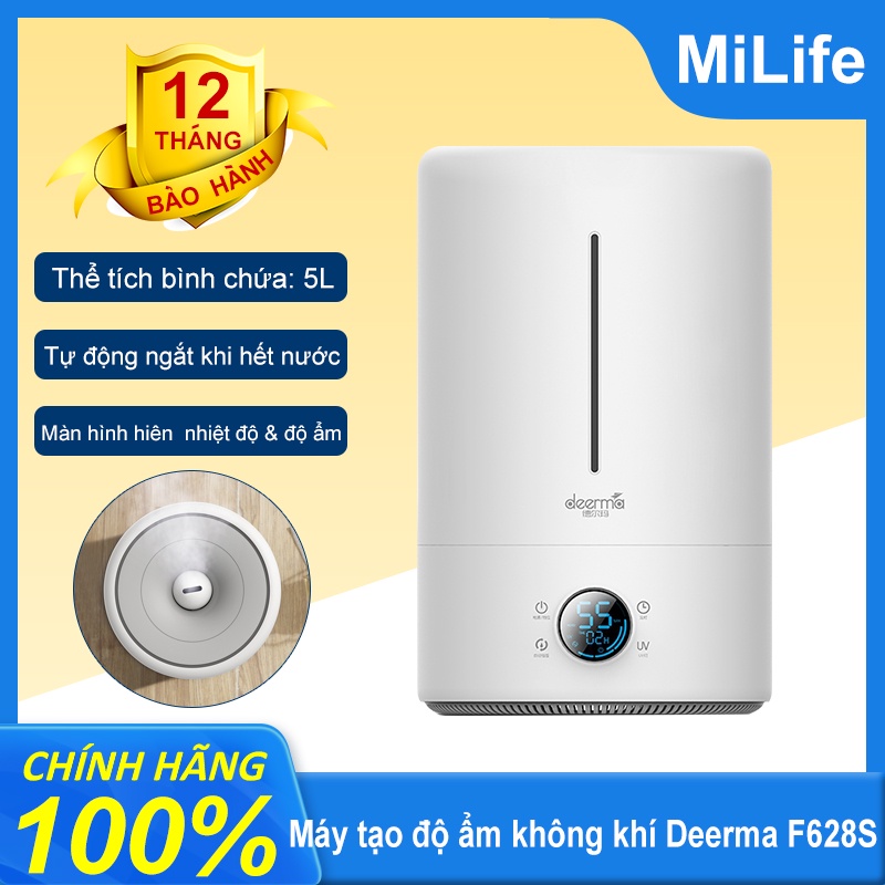 [Mã ELHAMS5 giảm 6% đơn 300K] Máy tạo độ ẩm không khí Deerma 5L DEM F628S | F628