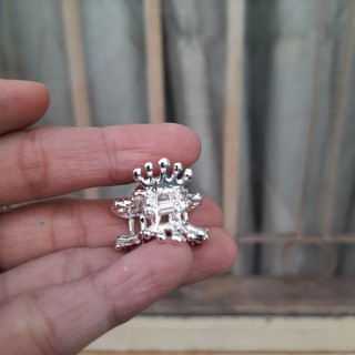 Kẹp đỉnh,kẹp mái đính đá 2.5cm(được chọn màu)