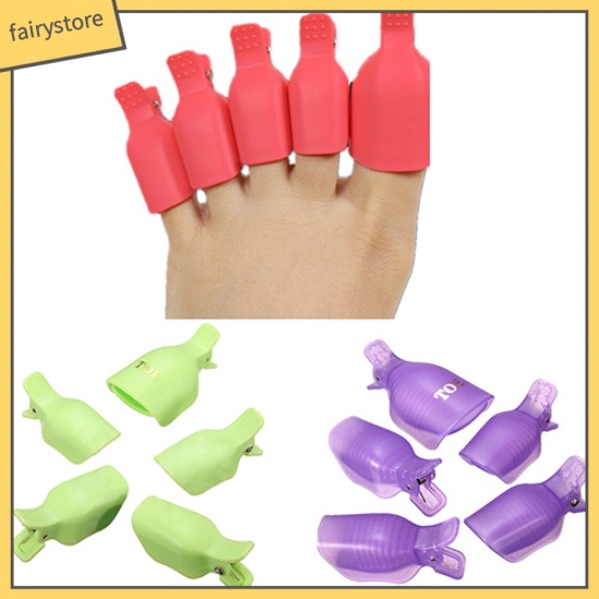 [Hàng mới về] Bộ dụng cụ tẩy sơn móng tay tiện dụng nhiều màu tùy chọn