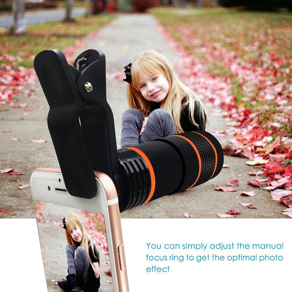 Ống Kính Phóng To 8 Lần Chuyên Dụng Cho IPhone Samsung Huawei