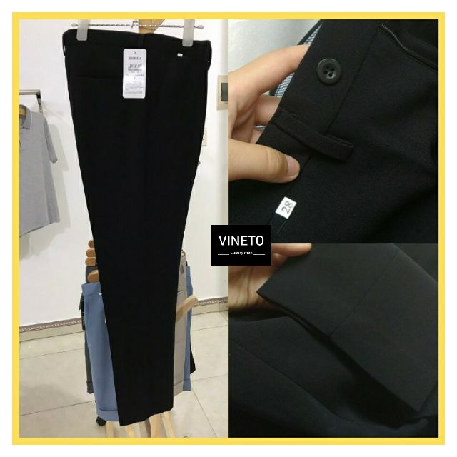 Quần Âu Nam Đẹp KOREA vải mịn co dãn 4 màu | BigBuy360 - bigbuy360.vn