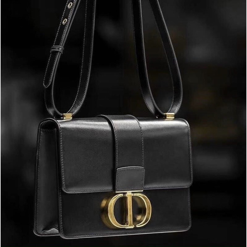 Túi đeo chéo đeo vai 30 MONTAIGNE khoá mạ màu vàng fullbox có hộp