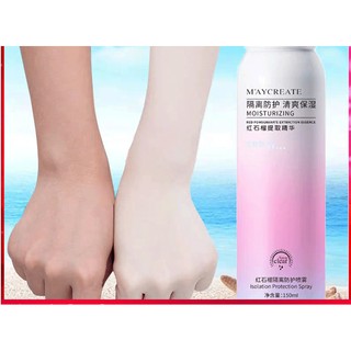 Xịt Chống Nắng Trắng Da Maycreate 150ml Spf35