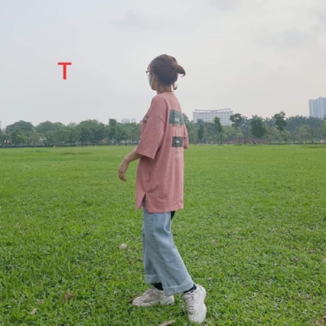 Sét áo ready +quần bò ống rộng TTO977