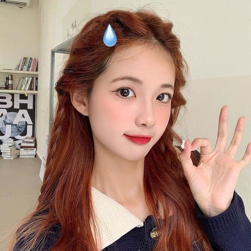 ( LỘT LỚP KEO) Kẹp biểu tượng cảm xúc icon emotion giọt nước giận dữ hot trend mới về Tatitava