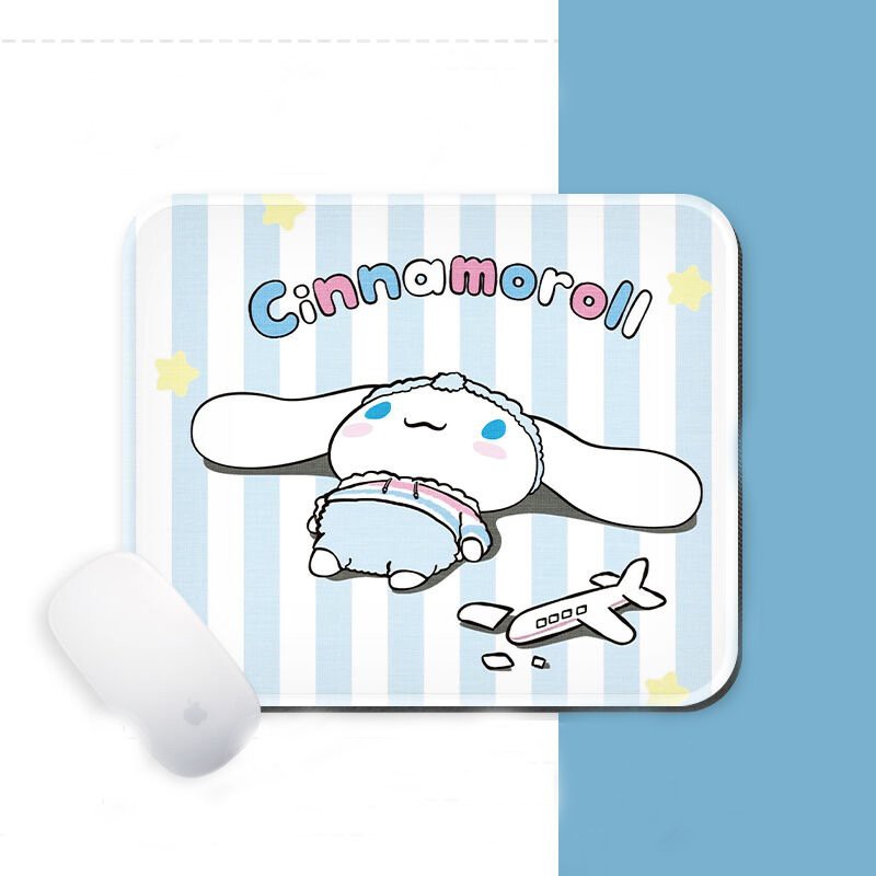 Miếng di chuột in hình Chú Chó CINNAMOROLL đáng yêu miếng kê chuột miếng lót chuột chibi anime xinh xắn tiện lợi