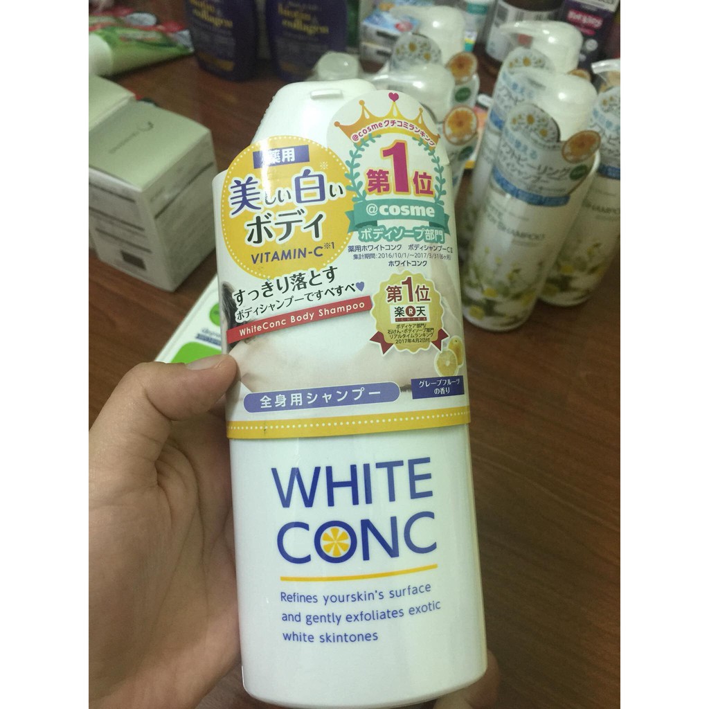 Sữa tắm trắng whiteconc Nhật