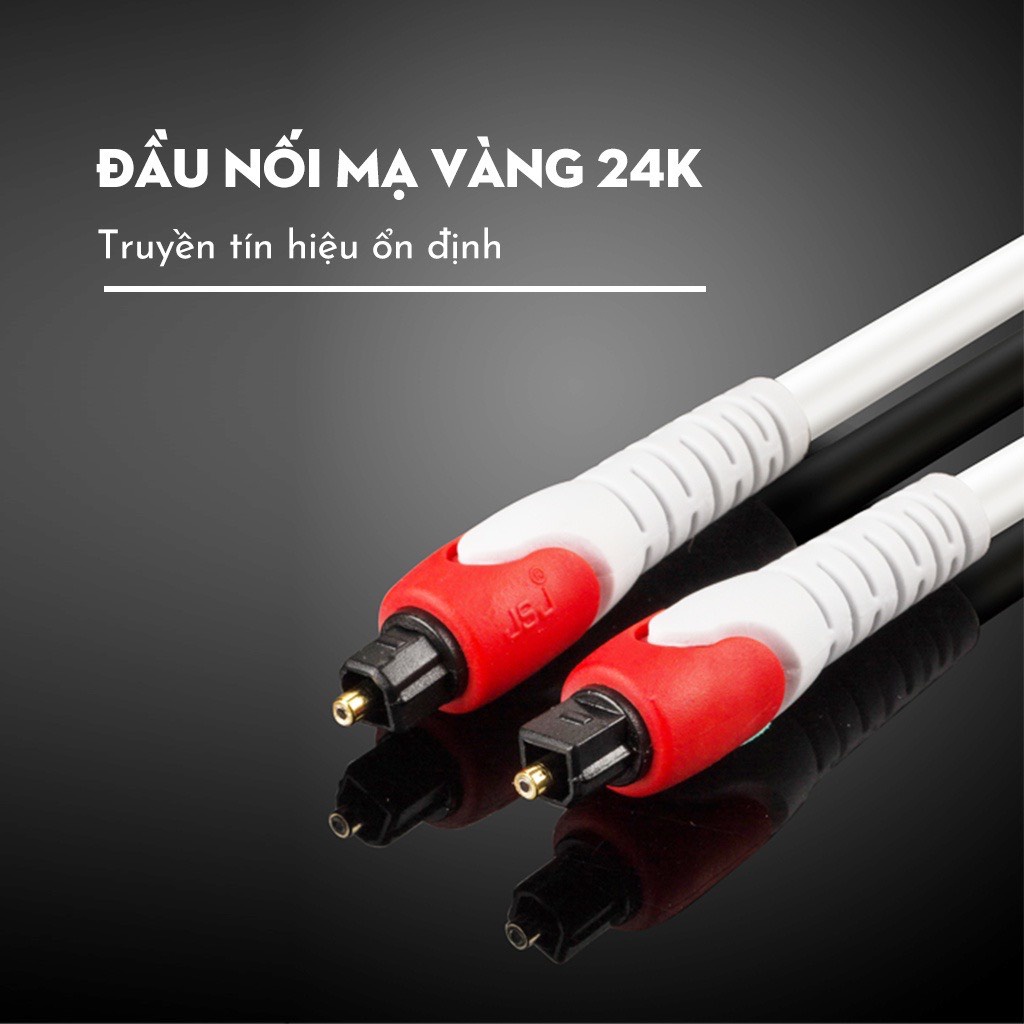 Cáp Optical Dây Quang Âm Thanh Loại Tốt dài 1met - 2met - 3met.