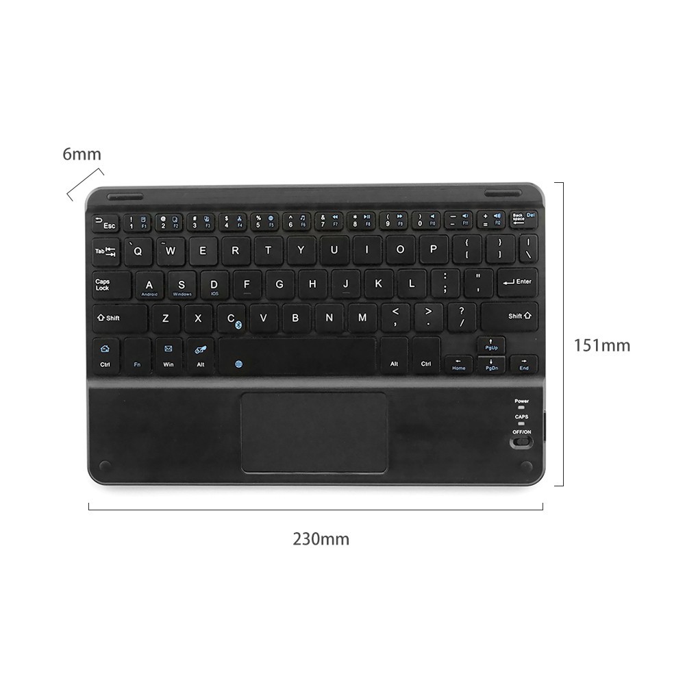 Bàn Phím Bluetooth Không Dây Siêu Mỏng Cho Ipad Laptop Computer