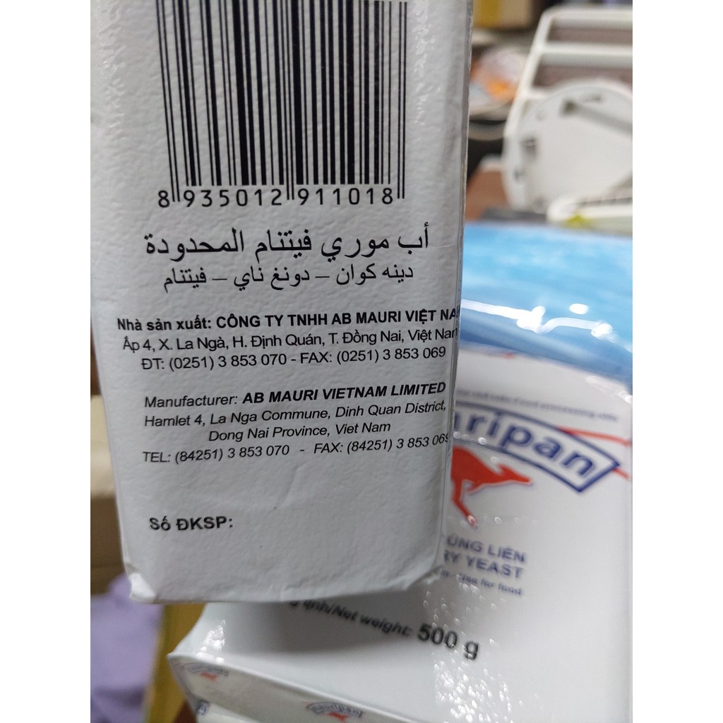 Men nở làm bánh mì AB Mauri - men khô cao cấp 25g