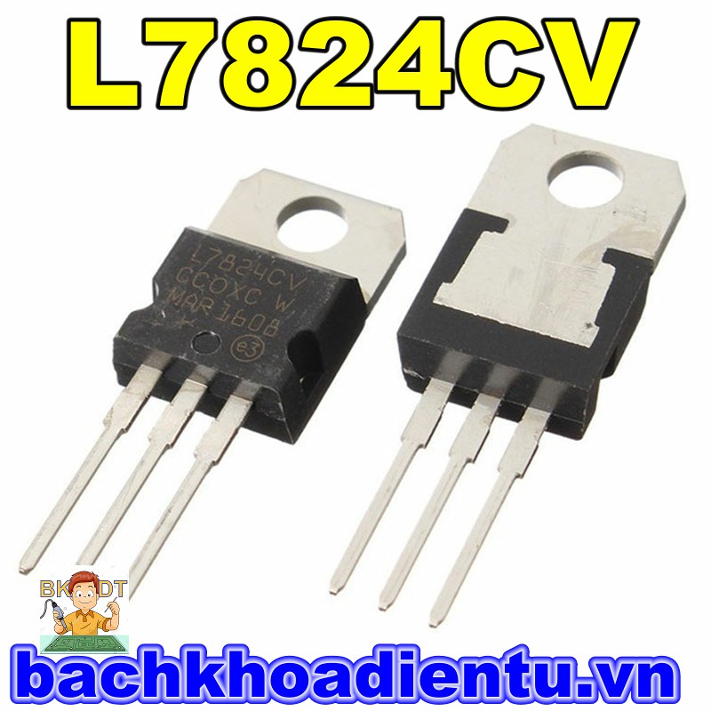 IC nguồn 7805/7806/7808/7809/7810/7812/7815/7818/7824 chính hãng.