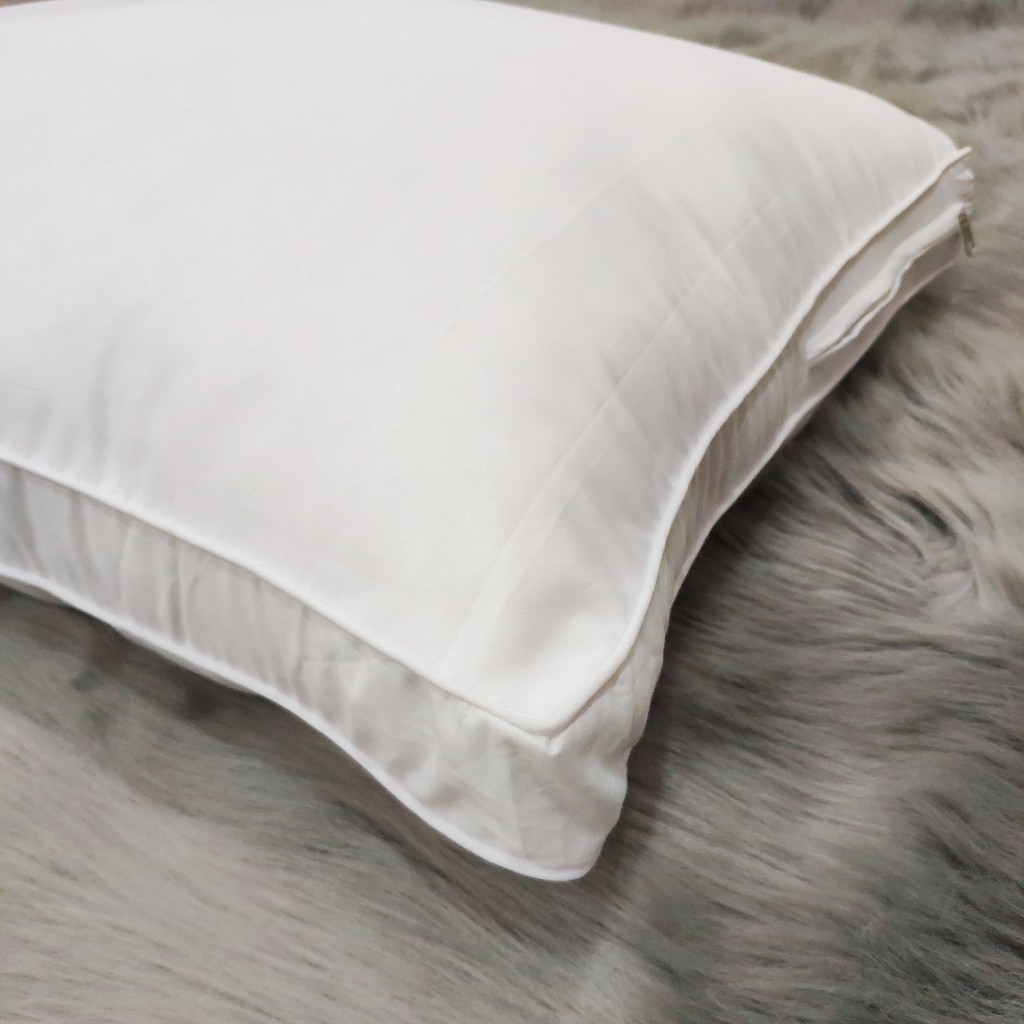 Ruột Gối Nằm Lông Vũ Nhân Tạo Cao Cấp VUA GỐI Micro Super Soft Siêu Mềm Mịn Êm Ái Kháng Khuẩn - Size 50x70 cm