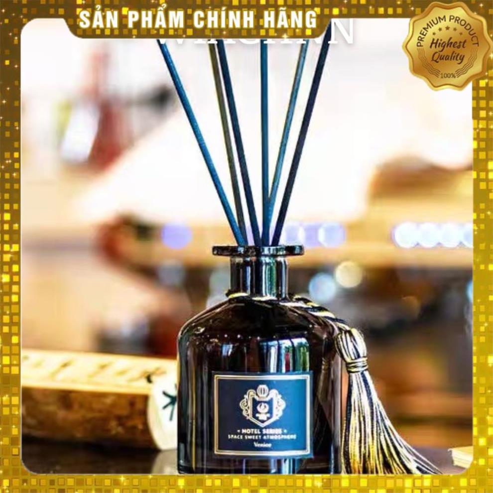 Tinh Dầu Thơm Phòng WIACHNN Thiên Nhiên Que Gỗ Tự Khuếch Tán Đen Huyền Thoại Chai 50ml KS50