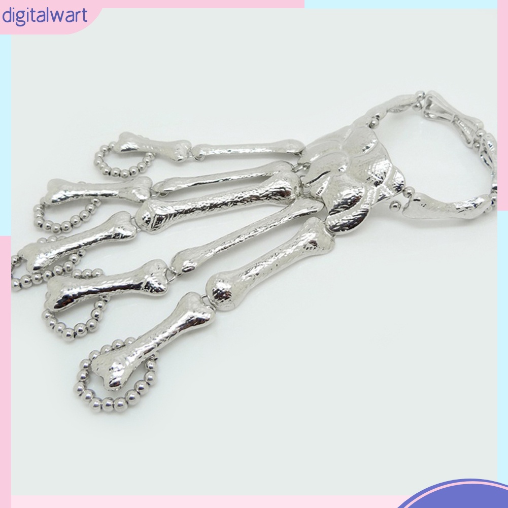 Vòng tay kiểu bộ xương bàn tay phong cách Gô-tích cá tính