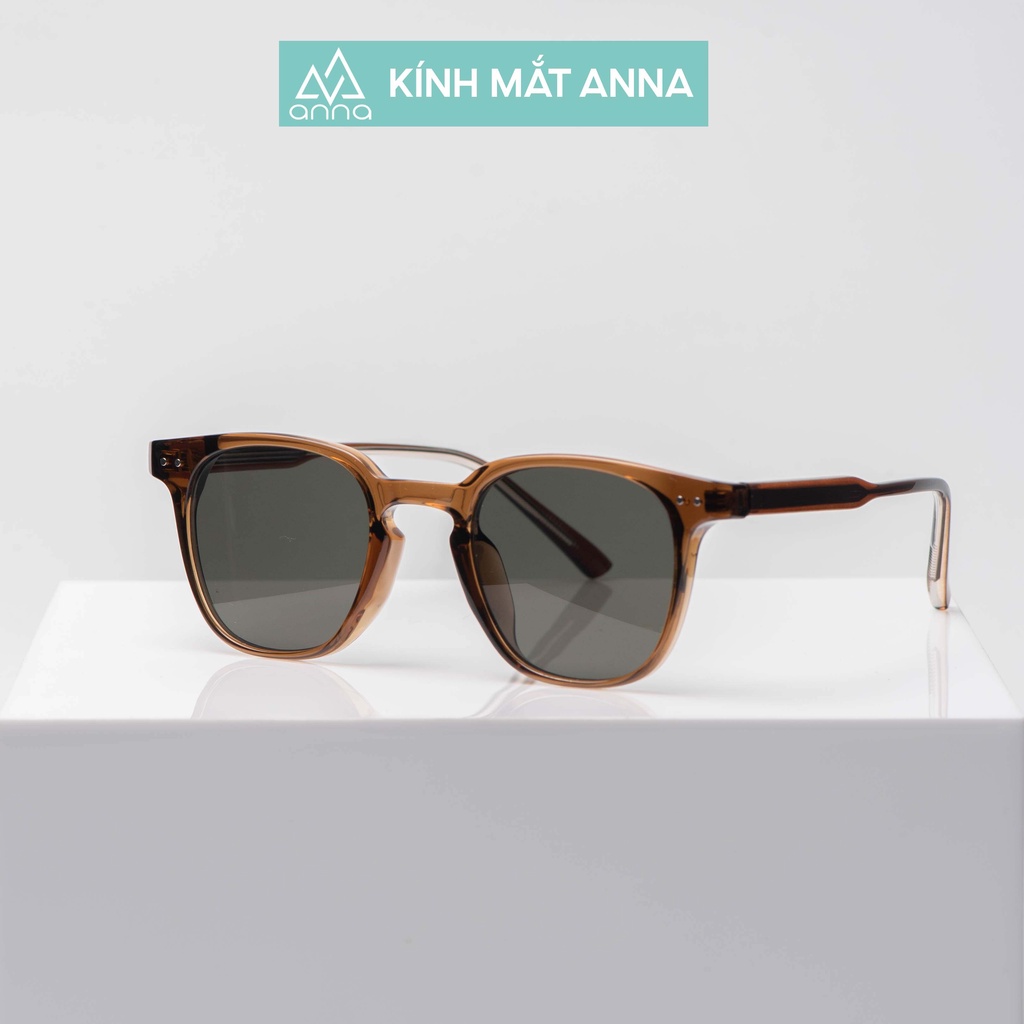 Gọng kính râm thời trang nam nữ ANNA dáng vuông unisex cá tính R0034