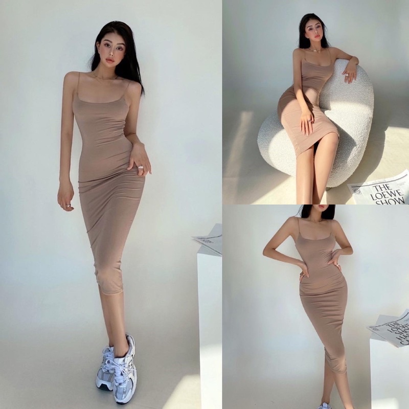 Order 15 ngày- Đầm hai dây body #916