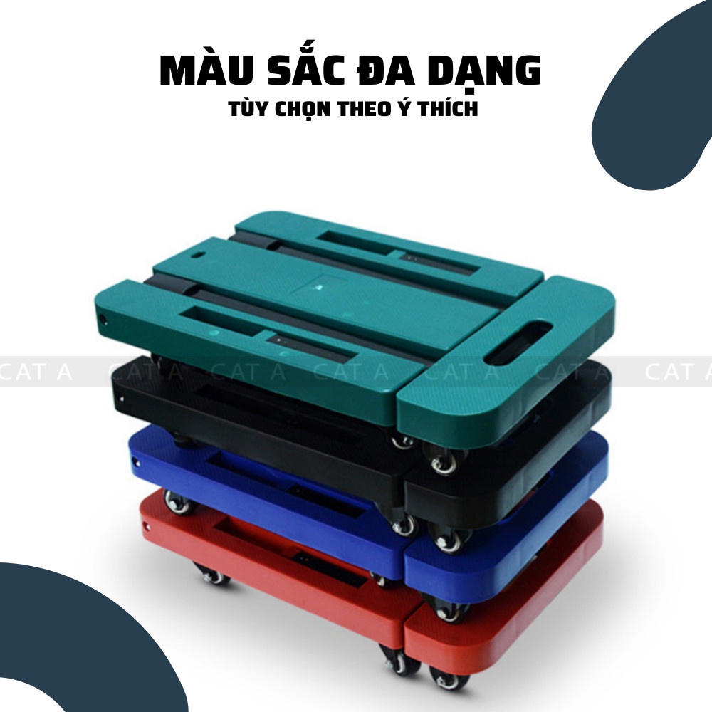 Xe Kéo 6 Bánh Gấp Gọn Siêu Tải Trọng 200kg - Hàng Nhập Khẩu, HÀNG MỚI VỀ