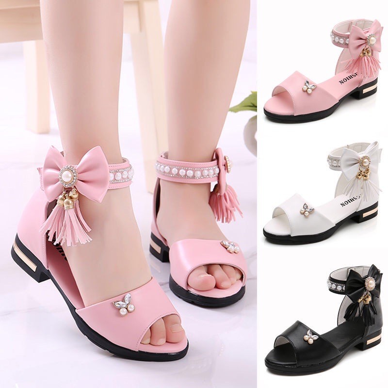 Sandal cho bé gái da mềm dễ thương