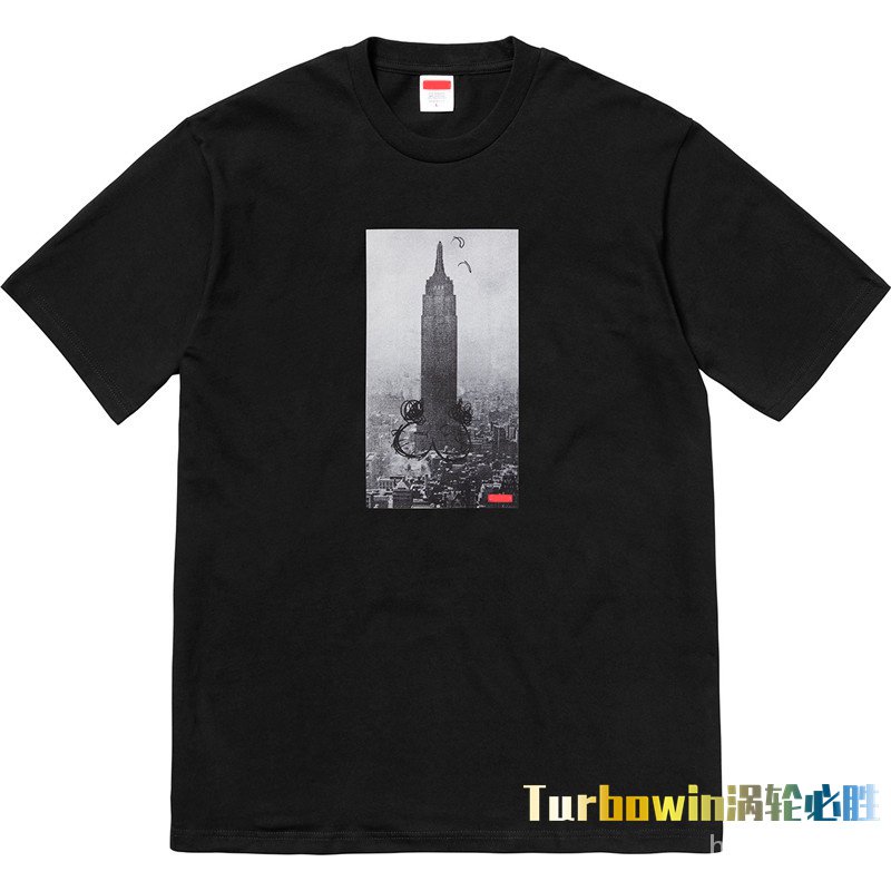 Áo Thun Tay Ngắn In Hình Các Tòa Nhà Empire State Win 18fw