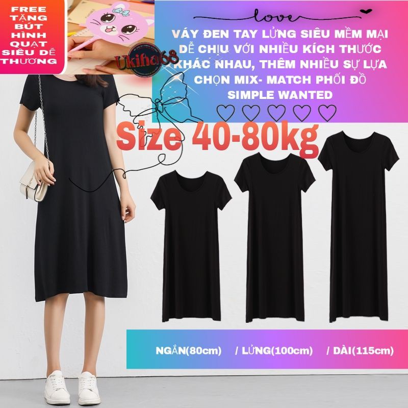 Ukiha68 VÁY ĐẦM NGỦ NGẮN TAY THUN CO GIÃN CHẤT SIÊU XỊN ĐẸP MỀM MỊN CỰC THOÁNG THẤM HÚT TỐT