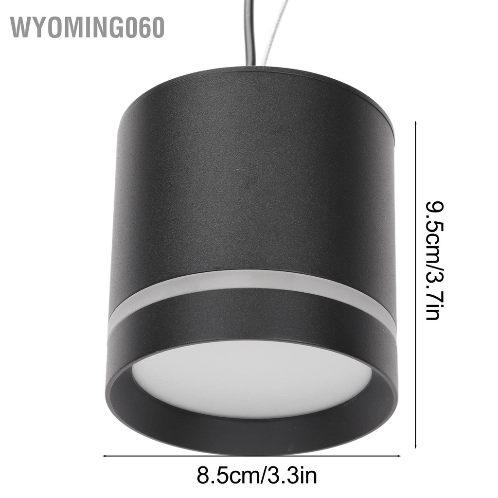 [Hàng Sẵn] Đèn bể cá nước mặn đầy đủ quang phổ cho san hô trồng màu đen【Wyoming060】