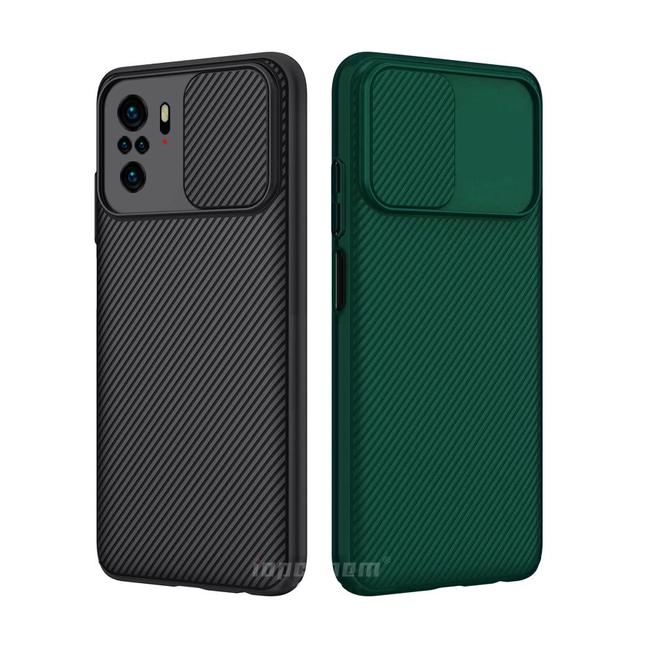 Ốp Điện Thoại Silicon Có Nắp Trượt Bảo Vệ Camera Sau Cho Xiaomi Redmi Note 10 Pro Max 10s