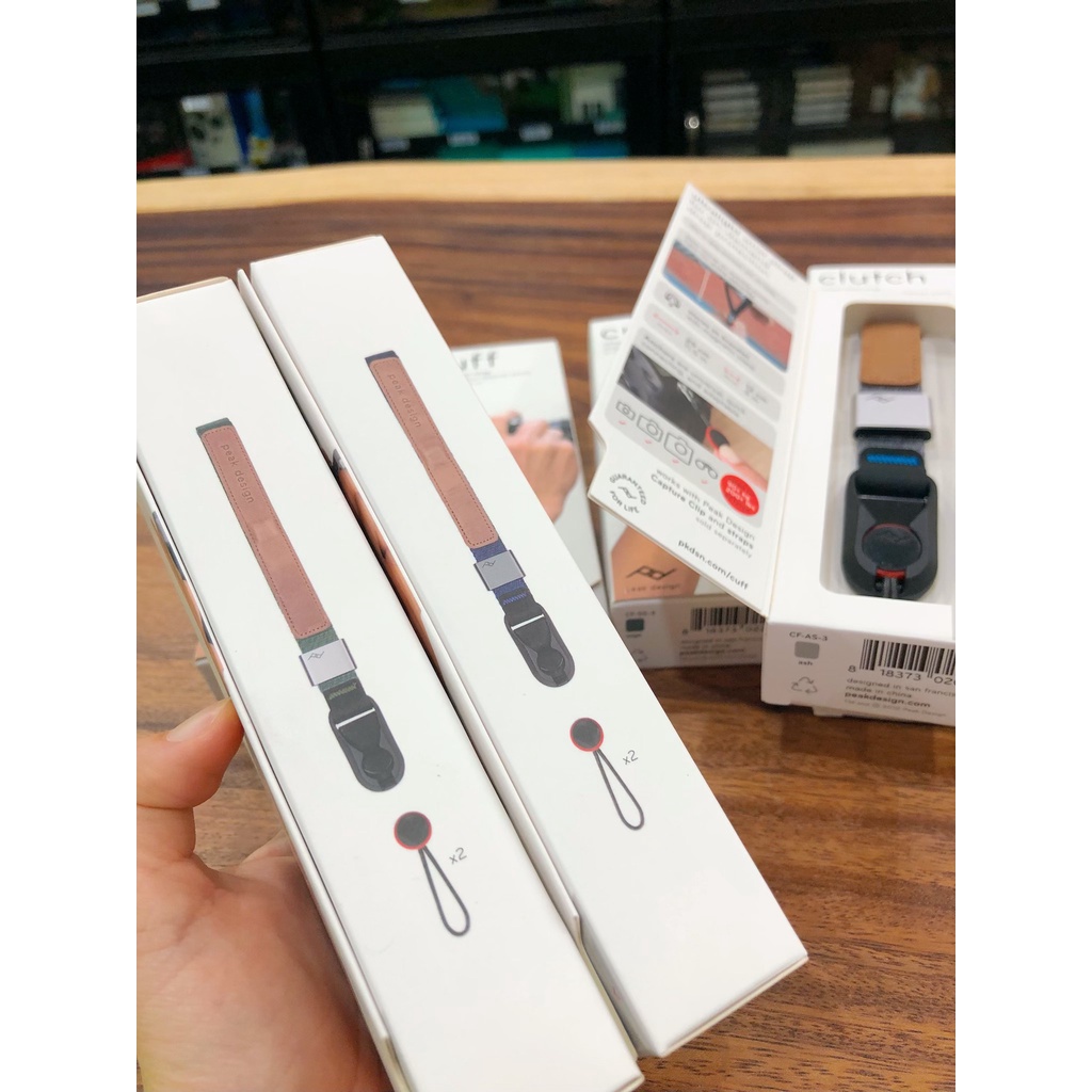 Dây đeo tay máy ảnh Peak Design Cuff Wrist Strap, nhiều màu - Hàng chính hãng