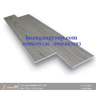Sàn Nhựa Giả Gỗ Hèm Khóa 4mm Aimaru 4201 - Sàn Nhựa Giả Gỗ Hèm Khóa Giá Rẻ Tại Đồng Nai