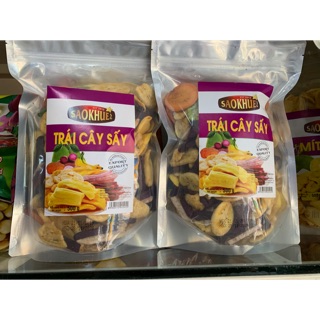 Trái Cây Củ Quả Sấy Giòn( hàng nguyên) Sao Khuê 500g