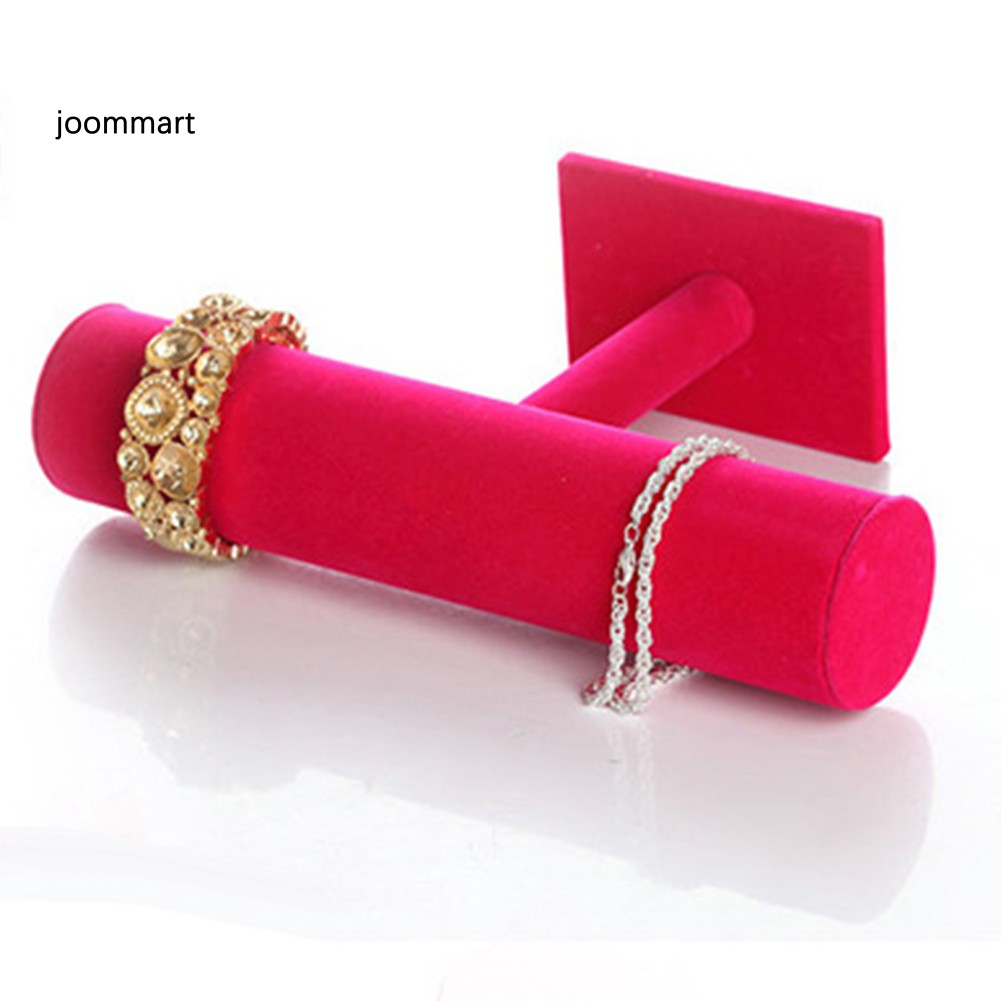 Kệ trưng bày trang sức làm bằng nhung phong cách thời trang