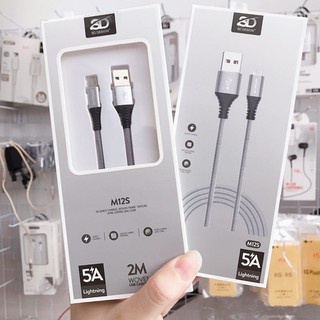Cáp IPdây dù sạc nhanh loại xịn 1m 2m 3m