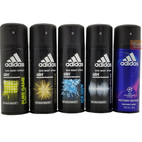 Xịt Khử Mùi Toàn Thân Adidas Cho Nam Thơm Lâu và Tinh Tế (150ml)