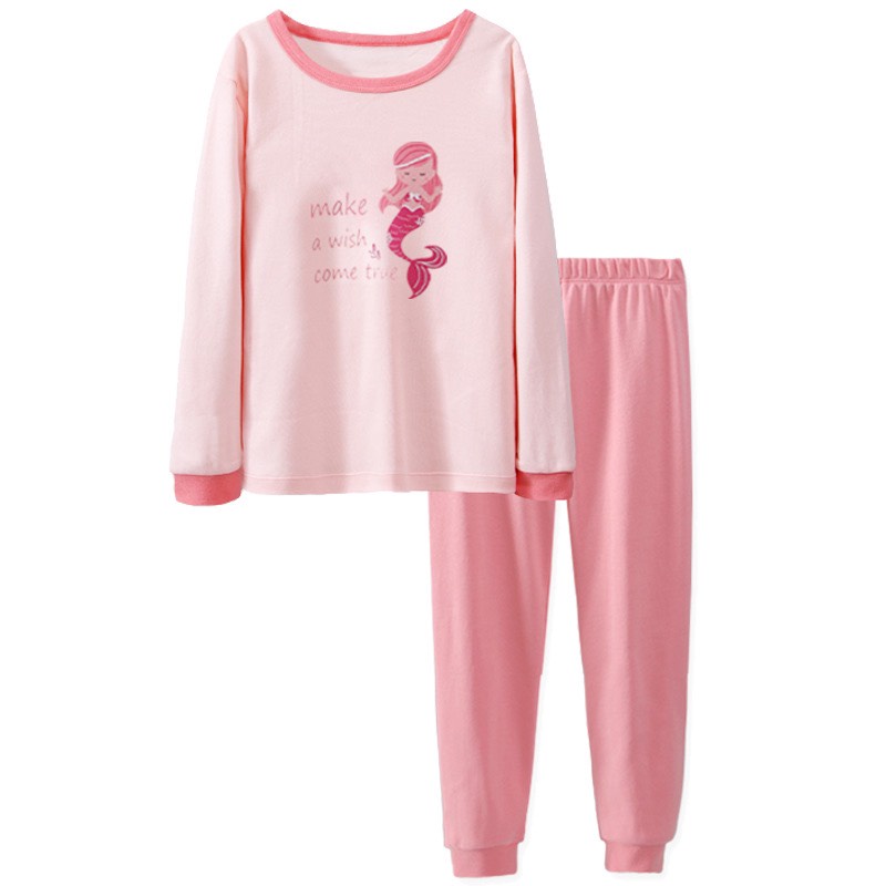 12-52kg Bộ Cotton Dài tay Thu Đông Hãng MamDadKids cho Bé Gái #tiêncá #vũtrụ