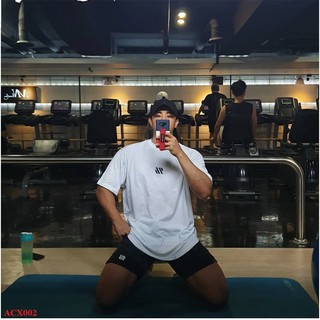 Áo gym dáng rộng - Áo oversize - vải cotton mịn