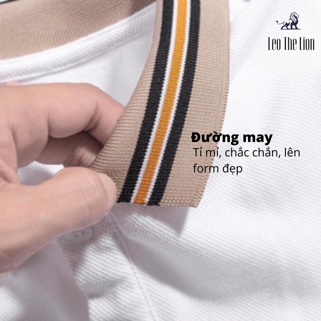 Áo thun POLO nam nữ gấu con tay ngắn, chất cá sấu Cotton | BigBuy360 - bigbuy360.vn