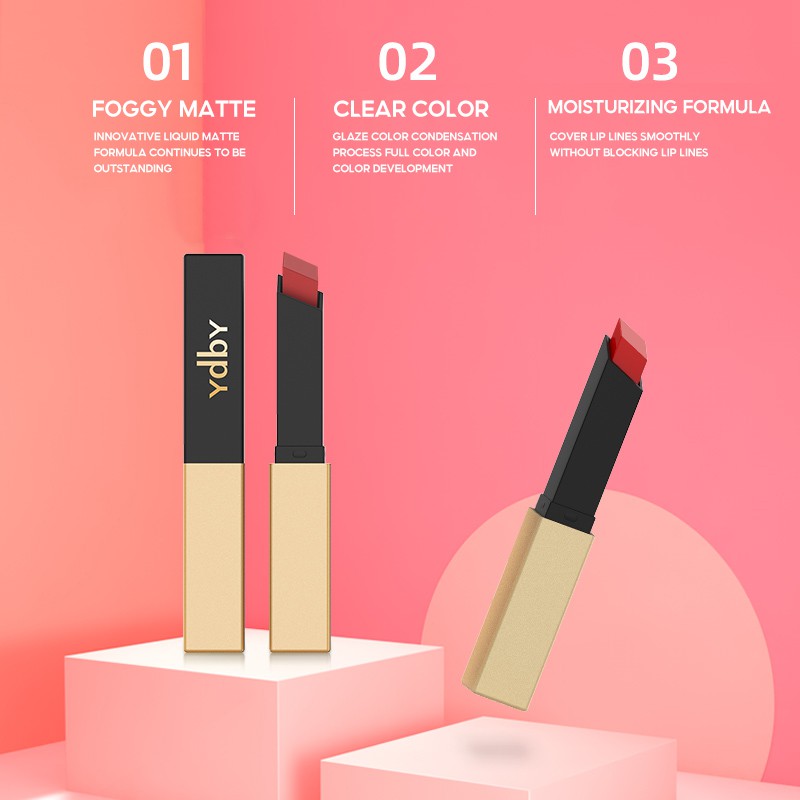 [Hàng mới về] Son Lì Dưỡng Ẩm Chống Nước Chống Mồ Hôi Lâu Trôi Thỏi Vàng Nhỏ | BigBuy360 - bigbuy360.vn