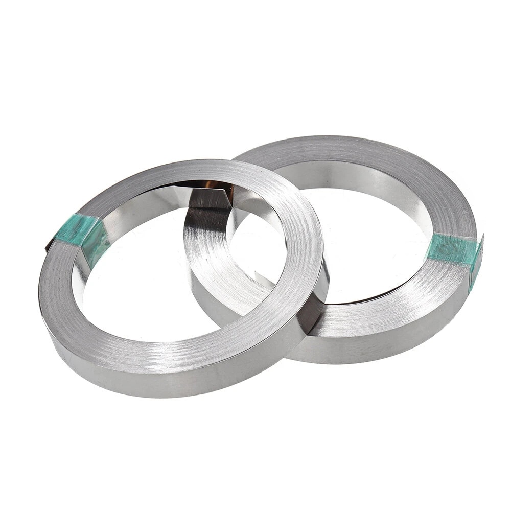 Đai thép mạ nickel 10m 0.1mm ghép nối nguồn pin lithium 18650