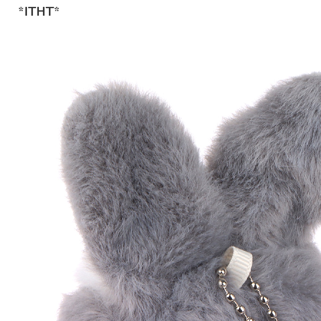 1 Thỏ Nhồi Bông Mềm Mại Kích Thước 14CM Trang Trí Bó Hoa / Búp Bê