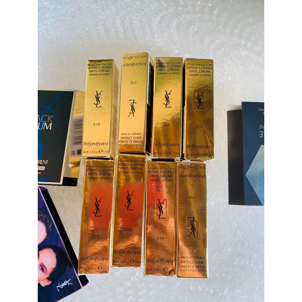 Son Ysl Vinyl Lip Cream 416 Psychedelic Chili