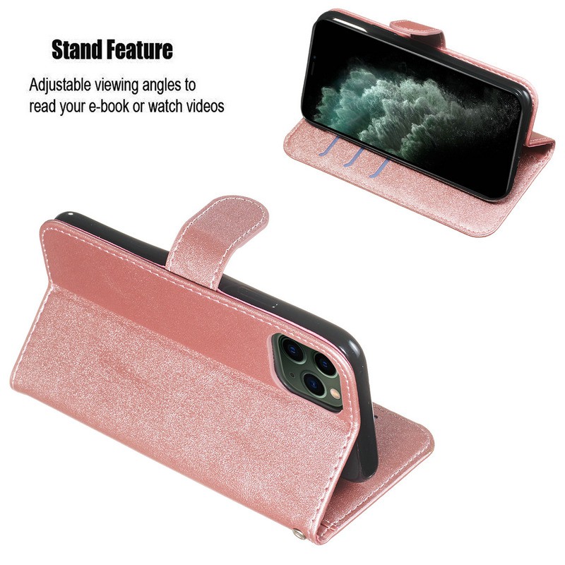 Bao da Pu điện thoại nắp lật cho Iphone 11 Pro XS Max XR X 6 6s 7 8 Plus | BigBuy360 - bigbuy360.vn