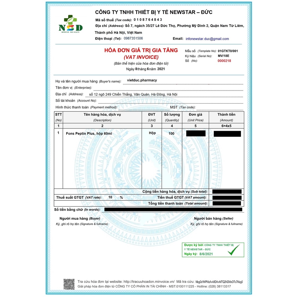 Siro tiêu hóa Fons Peptin Plus hộp 60ml giúp tăng cường tiêu hóa, giảm rối loạn tiêu hóa