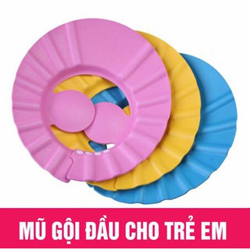 Nón Chắn Nước Gội Đầu Cho Bé Yêu