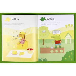 [Big Sale!] Dính dán - Usborne sticker book - First Colours
