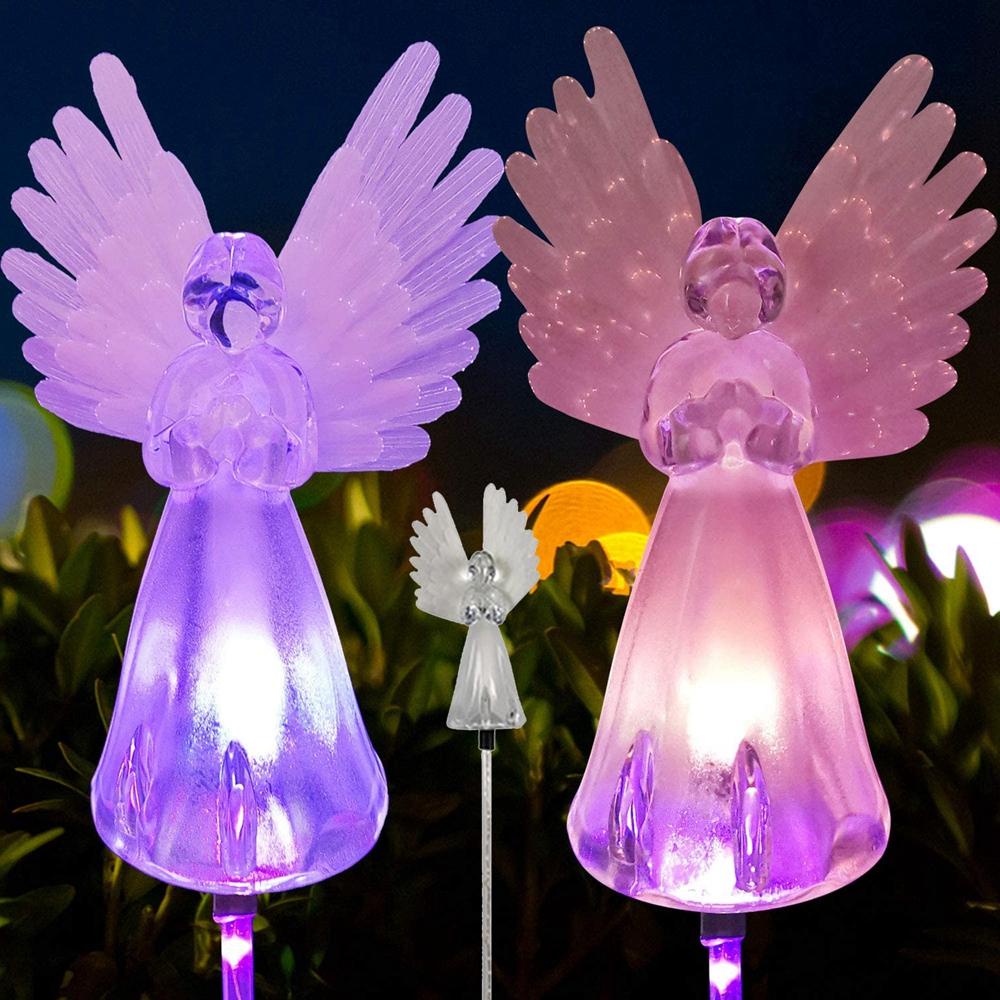 Đèn Led Cắm Cỏ Trang Trí Sử Dụng Năng Lượng Mặt Trời