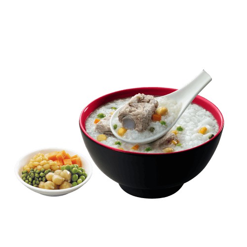 Cháo tươi sườn non ngũ đậu 240g