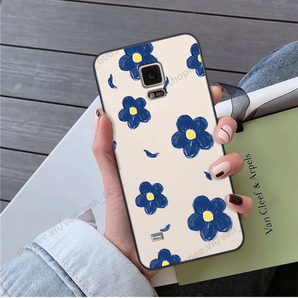 Ốp lưng Samsung Note 4 / Note 5 in hình hoa, gấu rich bear nghệ thuật, thời trang
