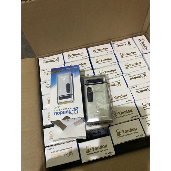 Cạo Khô Yandou SCW 301U Sử Dụng Sạc Pin Chính Hãng