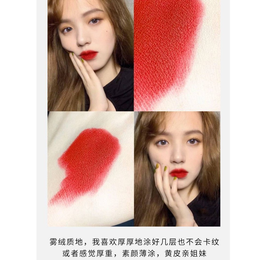 (hàng Mới Về) Son Kem Lì Mềm Mịn Như Nhung Nhiều Màu Sắc Lựa Chọn | BigBuy360 - bigbuy360.vn