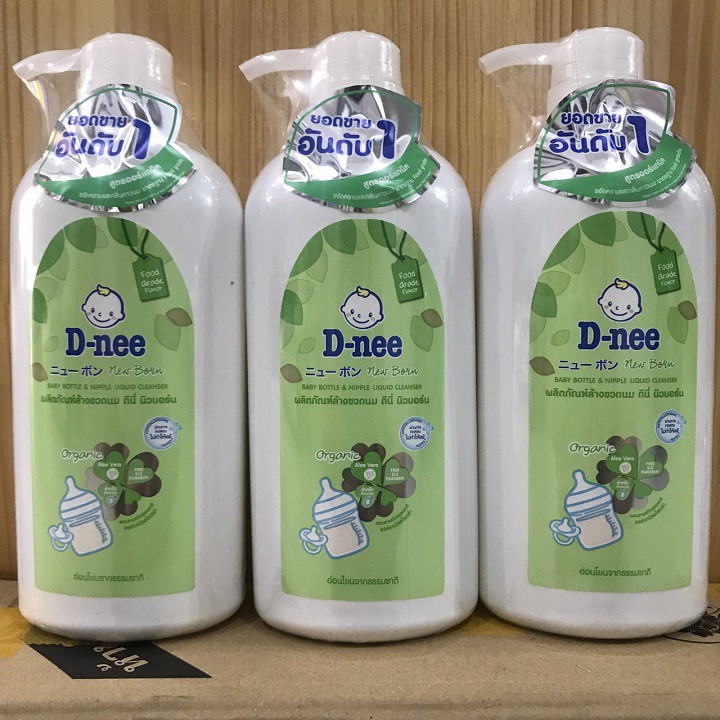 Nước rửa bình sữa dnee sản xuất tại Thái Lan bởi Dnee 600ml
