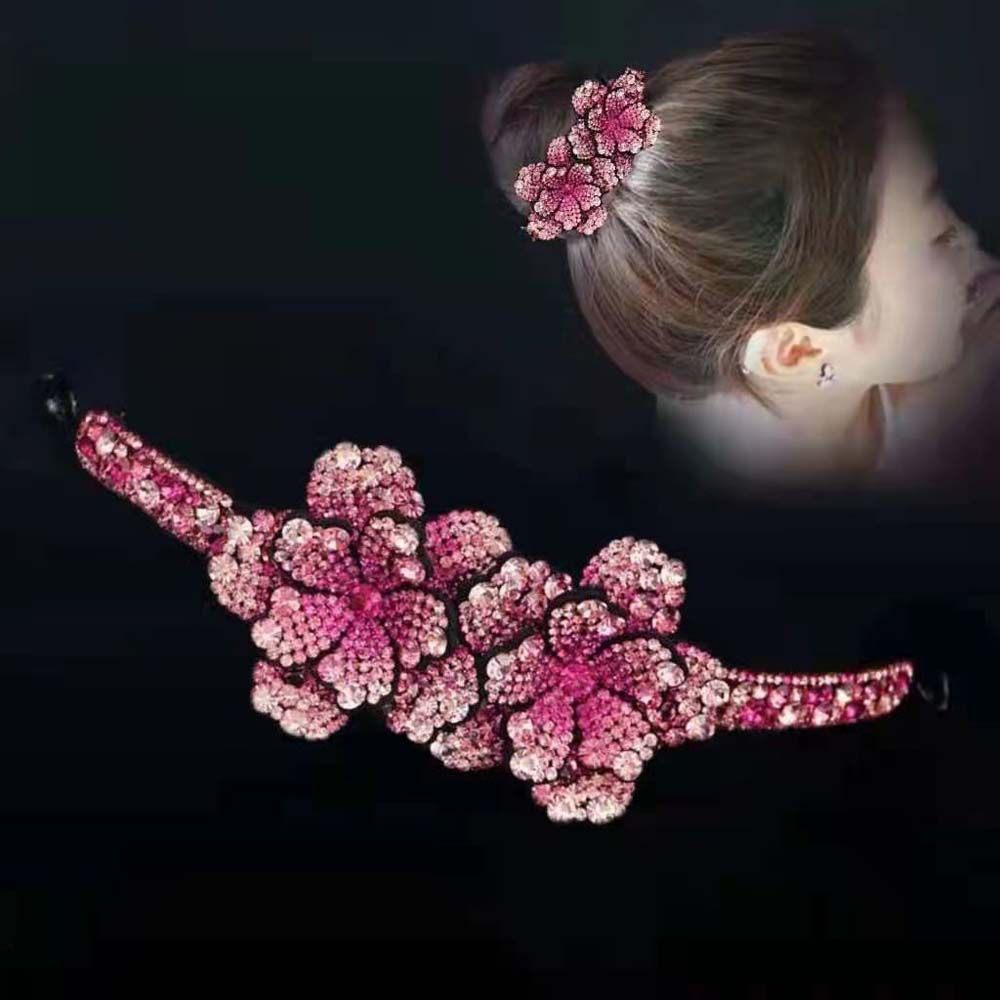 Kẹp tóc hình hoa phong cách Hàn Quốc cổ điển sang trọng dành cho nữ